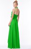 ColsBM Jade Classic Green Glamorous Fit-n-Flare Halter Sleeveless Floor Length Bridesmaid Dresses