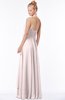 ColsBM Jade Light Pink Glamorous Fit-n-Flare Halter Sleeveless Floor Length Bridesmaid Dresses