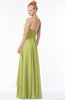 ColsBM Jade Linden Green Glamorous Fit-n-Flare Halter Sleeveless Floor Length Bridesmaid Dresses