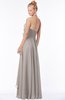 ColsBM Jade Mushroom Glamorous Fit-n-Flare Halter Sleeveless Floor Length Bridesmaid Dresses
