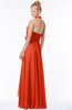 ColsBM Jade Persimmon Glamorous Fit-n-Flare Halter Sleeveless Floor Length Bridesmaid Dresses