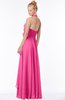 ColsBM Jade Rose Pink Glamorous Fit-n-Flare Halter Sleeveless Floor Length Bridesmaid Dresses