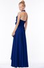 ColsBM Jade Sodalite Blue Glamorous Fit-n-Flare Halter Sleeveless Floor Length Bridesmaid Dresses