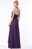 ColsBM Jade Violet Glamorous Fit-n-Flare Halter Sleeveless Floor Length Bridesmaid Dresses