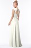 ColsBM Anna Cream Modest Sleeveless Half Backless Chiffon Floor Length Bridesmaid Dresses