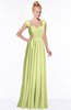 ColsBM Anna Lime Sherbet Modest Sleeveless Half Backless Chiffon Floor Length Bridesmaid Dresses