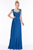 ColsBM Anna Royal Blue Modest Sleeveless Half Backless Chiffon Floor Length Bridesmaid Dresses