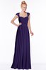 ColsBM Anna Royal Purple Modest Sleeveless Half Backless Chiffon Floor Length Bridesmaid Dresses