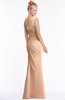 ColsBM Michelle Almost Apricot Simple A-line Sleeveless Chiffon Floor Length Bridesmaid Dresses