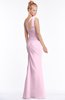 ColsBM Michelle Baby Pink Simple A-line Sleeveless Chiffon Floor Length Bridesmaid Dresses