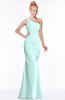 ColsBM Michelle Blue Glass Simple A-line Sleeveless Chiffon Floor Length Bridesmaid Dresses