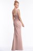 ColsBM Michelle Bridal Rose Simple A-line Sleeveless Chiffon Floor Length Bridesmaid Dresses