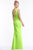 ColsBM Michelle Bright Green Simple A-line Sleeveless Chiffon Floor Length Bridesmaid Dresses