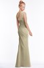 ColsBM Michelle Candied Ginger Simple A-line Sleeveless Chiffon Floor Length Bridesmaid Dresses