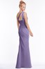 ColsBM Michelle Chalk Violet Simple A-line Sleeveless Chiffon Floor Length Bridesmaid Dresses