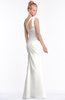 ColsBM Michelle Cloud White Simple A-line Sleeveless Chiffon Floor Length Bridesmaid Dresses