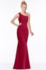 ColsBM Michelle Dark Red Simple A-line Sleeveless Chiffon Floor Length Bridesmaid Dresses