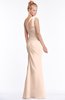 ColsBM Michelle Fresh Salmon Simple A-line Sleeveless Chiffon Floor Length Bridesmaid Dresses
