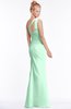 ColsBM Michelle Honeydew Simple A-line Sleeveless Chiffon Floor Length Bridesmaid Dresses