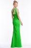 ColsBM Michelle Jasmine Green Simple A-line Sleeveless Chiffon Floor Length Bridesmaid Dresses