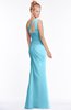 ColsBM Michelle Light Blue Simple A-line Sleeveless Chiffon Floor Length Bridesmaid Dresses