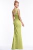 ColsBM Michelle Linden Green Simple A-line Sleeveless Chiffon Floor Length Bridesmaid Dresses