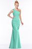 ColsBM Michelle Mint Green Simple A-line Sleeveless Chiffon Floor Length Bridesmaid Dresses