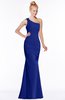 ColsBM Michelle Nautical Blue Simple A-line Sleeveless Chiffon Floor Length Bridesmaid Dresses