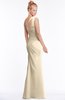 ColsBM Michelle Novelle Peach Simple A-line Sleeveless Chiffon Floor Length Bridesmaid Dresses