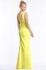 ColsBM Michelle Pale Yellow Simple A-line Sleeveless Chiffon Floor Length Bridesmaid Dresses