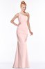 ColsBM Michelle Pastel Pink Simple A-line Sleeveless Chiffon Floor Length Bridesmaid Dresses