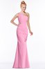 ColsBM Michelle Pink Simple A-line Sleeveless Chiffon Floor Length Bridesmaid Dresses