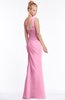 ColsBM Michelle Pink Simple A-line Sleeveless Chiffon Floor Length Bridesmaid Dresses