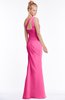 ColsBM Michelle Rose Pink Simple A-line Sleeveless Chiffon Floor Length Bridesmaid Dresses
