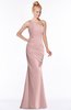 ColsBM Michelle Silver Pink Simple A-line Sleeveless Chiffon Floor Length Bridesmaid Dresses
