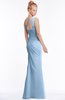 ColsBM Michelle Sky Blue Simple A-line Sleeveless Chiffon Floor Length Bridesmaid Dresses