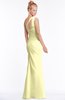 ColsBM Michelle Wax Yellow Simple A-line Sleeveless Chiffon Floor Length Bridesmaid Dresses