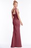 ColsBM Michelle Wine Simple A-line Sleeveless Chiffon Floor Length Bridesmaid Dresses