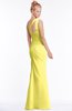 ColsBM Michelle Yellow Iris Simple A-line Sleeveless Chiffon Floor Length Bridesmaid Dresses