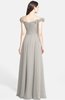 ColsBM Carolina Ashes Of Roses Gorgeous Fit-n-Flare Off-the-Shoulder Sleeveless Zip up Chiffon Bridesmaid Dresses