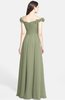 ColsBM Carolina Bog Gorgeous Fit-n-Flare Off-the-Shoulder Sleeveless Zip up Chiffon Bridesmaid Dresses