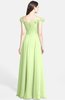 ColsBM Carolina Butterfly Gorgeous Fit-n-Flare Off-the-Shoulder Sleeveless Zip up Chiffon Bridesmaid Dresses