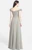 ColsBM Carolina Platinum Gorgeous Fit-n-Flare Off-the-Shoulder Sleeveless Zip up Chiffon Bridesmaid Dresses