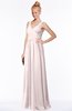 ColsBM Reyna Light Pink Mature Sleeveless Chiffon Floor Length Ruching Bridesmaid Dresses