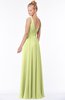 ColsBM Reyna Lime Sherbet Mature Sleeveless Chiffon Floor Length Ruching Bridesmaid Dresses