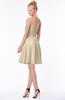 ColsBM Bridget Novelle Peach Casual Sleeveless Zip up Chiffon Mini Bridesmaid Dresses