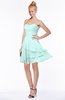 ColsBM Karsyn Blue Glass Classic A-line Sweetheart Sleeveless Chiffon Knee Length Bridesmaid Dresses