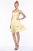 ColsBM Karsyn Cornhusk Classic A-line Sweetheart Sleeveless Chiffon Knee Length Bridesmaid Dresses