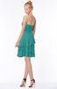 ColsBM Karsyn Emerald Green Classic A-line Sweetheart Sleeveless Chiffon Knee Length Bridesmaid Dresses