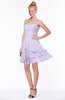 ColsBM Karsyn Pastel Lilac Classic A-line Sweetheart Sleeveless Chiffon Knee Length Bridesmaid Dresses
